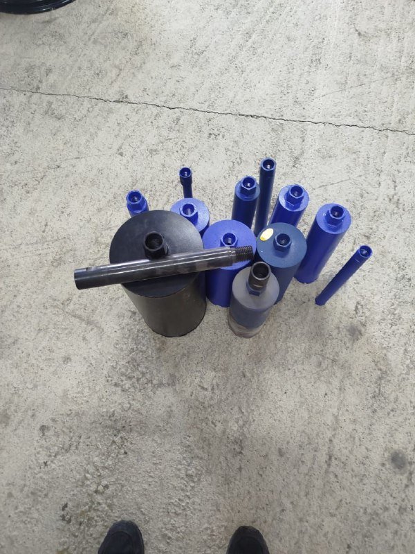 Установка для алмазного бурения Hilti DD350 с коронками 7