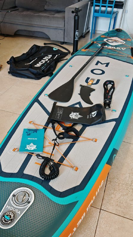 SUP-доска MOUSA Crocodile ORANGE