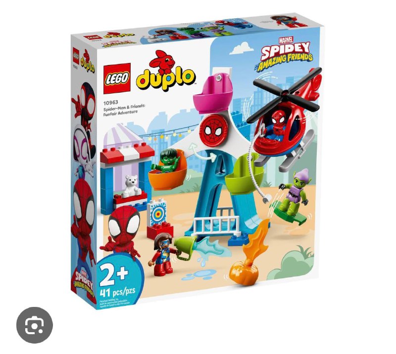 Лего Duplo 10963 карусель, Лего Duplo 10940 дом Человека Паука, Лего Duplo 10921 фигурки, Лего Duplo 10961 аэропорт, Лего Duplo паровозик и божья коровка, Лего Duplo 10909 heart box, Лего Duplo пластина