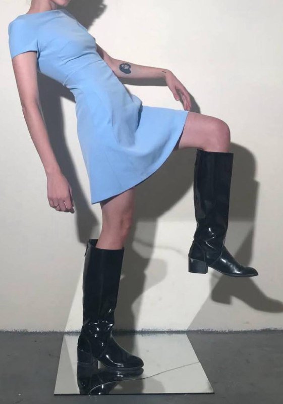 Белое платье D&G, Мини-платье бордовая фуксия, Голубое платье BF 7