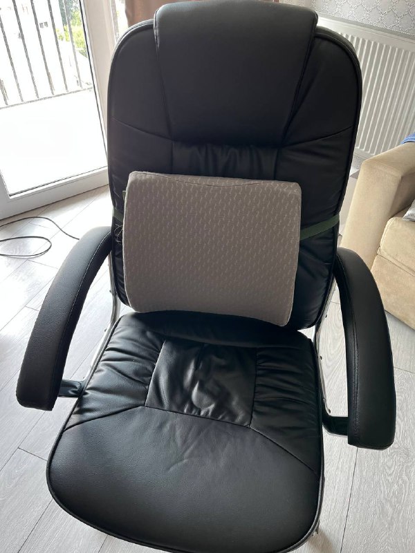Стол 120х60 и черное кресло 3