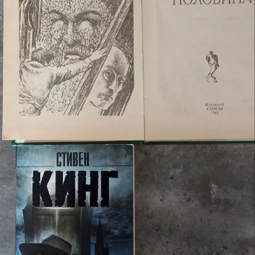 Книги Стивена Кинга: «Извлечение троих», «Темная половина»