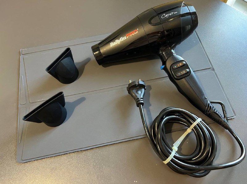 Профессиональный фен BABYLISS PRO BAB6510IRE Caruso Ionic 2400W 2