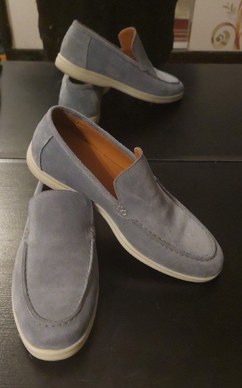 Мужские туфли замшевые размер 40