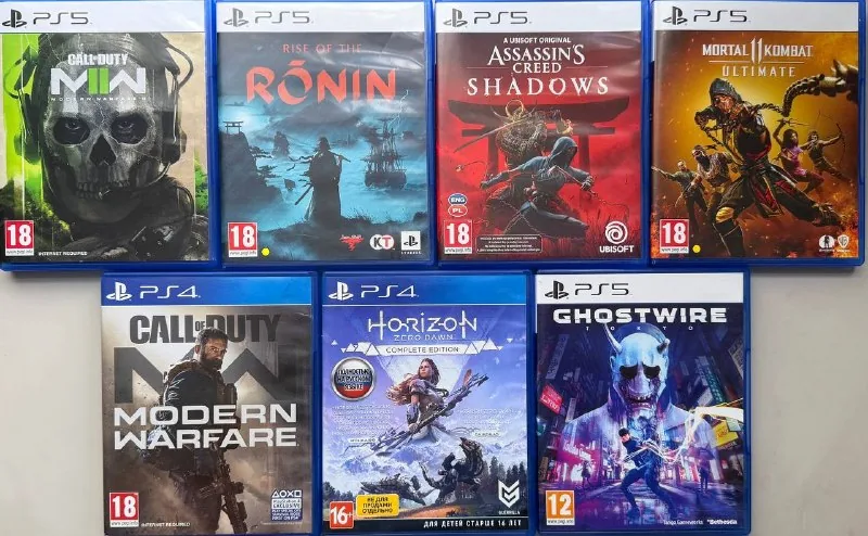 PlayStation игры, диски, геймпад DualSense Edge 1
