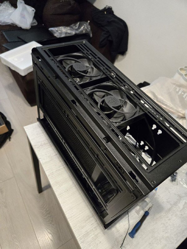 Почти собранный компьютер без БП и видеокарты 3