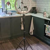 Кольцевая лампа на триноге 2