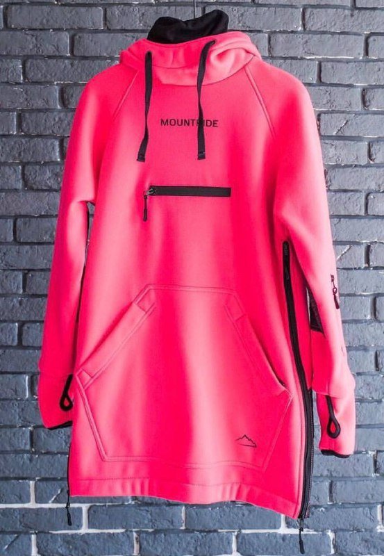 Худи для сноуборда Mountride фуксия 2019 года 5