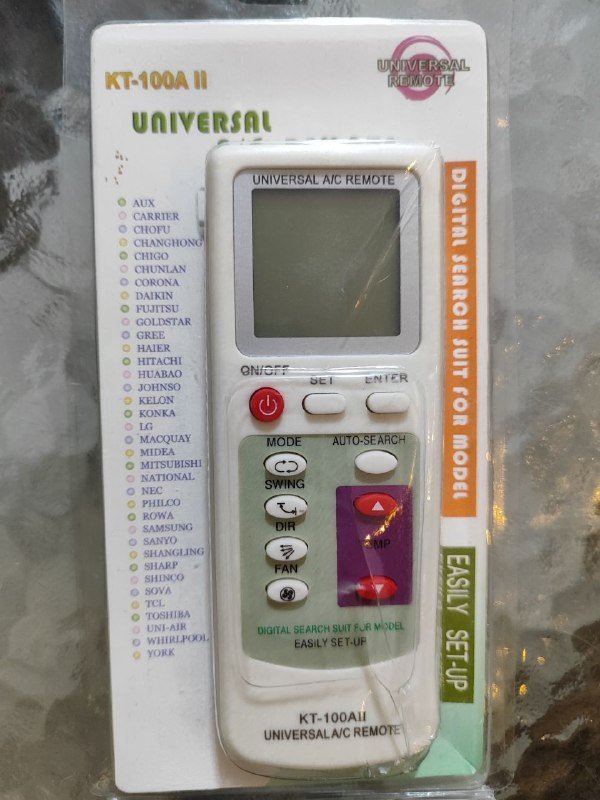 Универсальный пульт для кондиционера