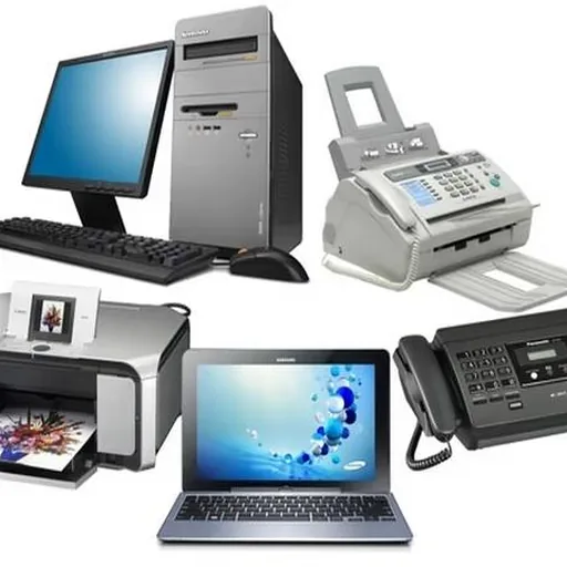 МФУ HP LaserJet M1522nf, системні блоки HP, телевізор Doffler, монітори Acer і LG