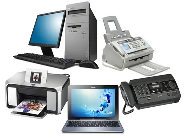 МФУ HP LaserJet M1522nf, системні блоки HP, телевізор Doffler, монітори Acer і LG