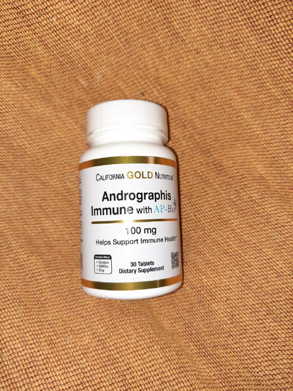 Добавка Andrographis Immune 100 mg 30 таблеток