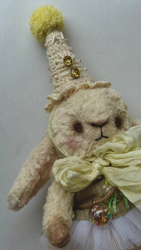 Авторские игрушки Тедди котенок, зайка, лисичка, волчонок, жираф, слоник 2