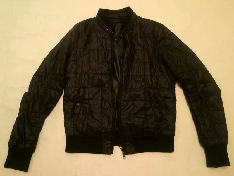 Мужская куртка Fornarina черная стильная