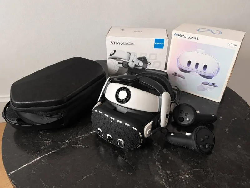 Meta Quest 3 Oculus 512 ГБ, BoboVR S3 Pro 1