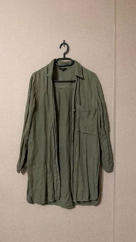Льняная рубашка Massimo Dutti 1