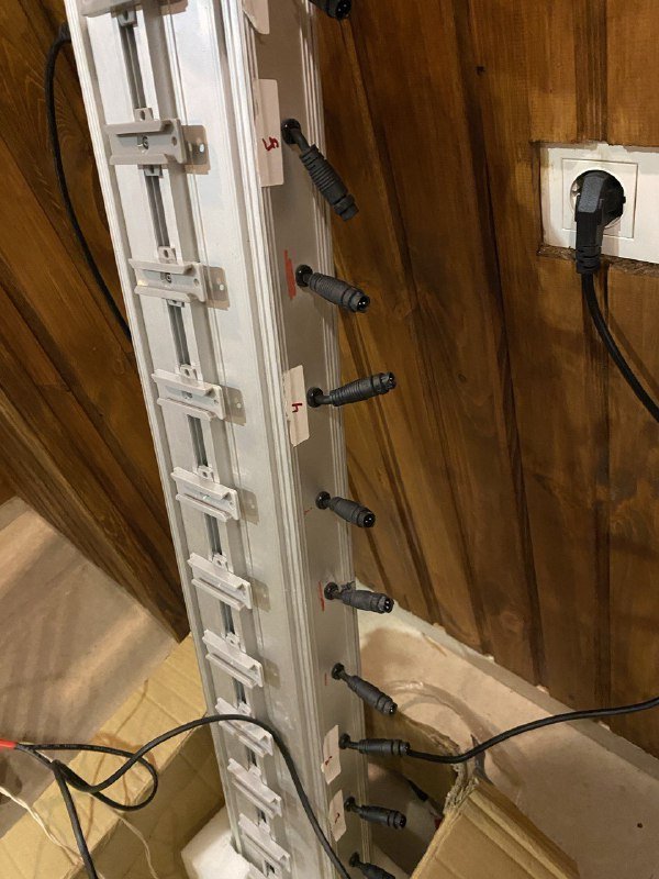 Диодные панели освещения, 9 штук