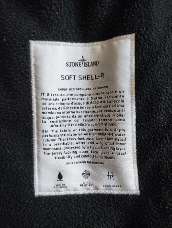 Stone Island soft shell jacket 5
