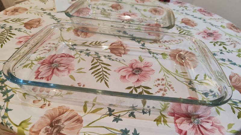 Два противня из термостекла для духовки 4