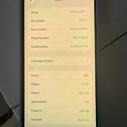 iPhone 15 Plus 256 GB Blue