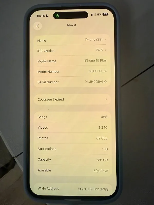 iPhone 15 Plus 256 GB Blue 1