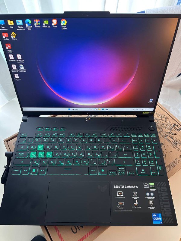 ASUS TUF Gaming F16 ноутбук