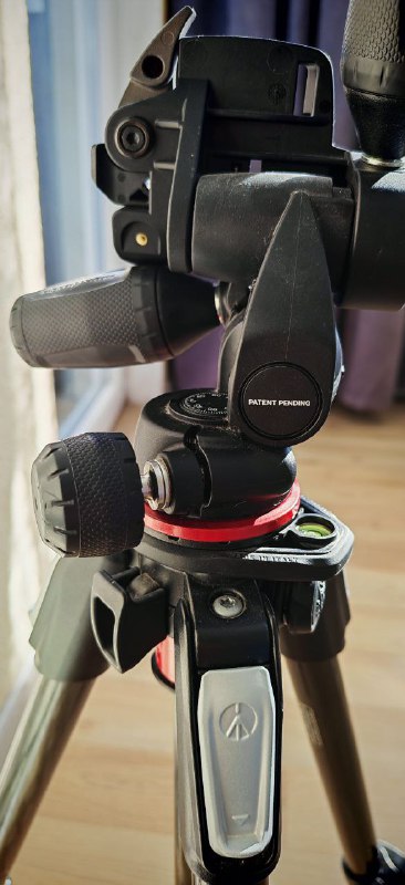 Штатив Manfrotto MK190X3-3W1 с 3D головкой для фотокамеры 3