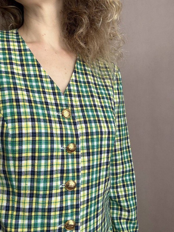 Винтажный пиджак Fair Lady, размер M 2