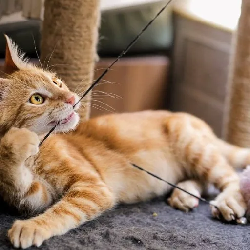 Рыжий котёнок Батон