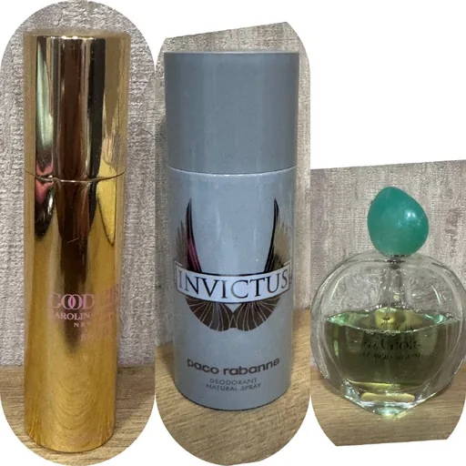 Carolina Herrera Good Girl, Invictus дезодорант, Acqua di Gioia