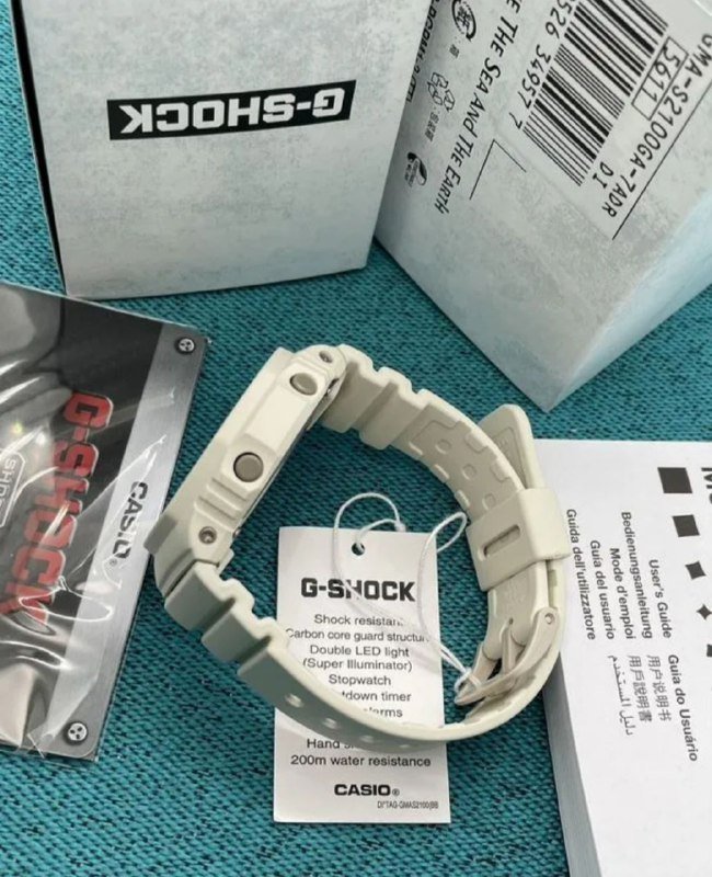 Оригинальные часы Casio G Shock GMA S 2100 белые 5
