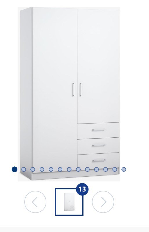 Столик с зеркалом, шкаф из JYSK 4