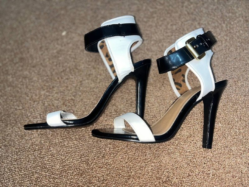 Леопардовые и черно-белые обувь 37 размер 4