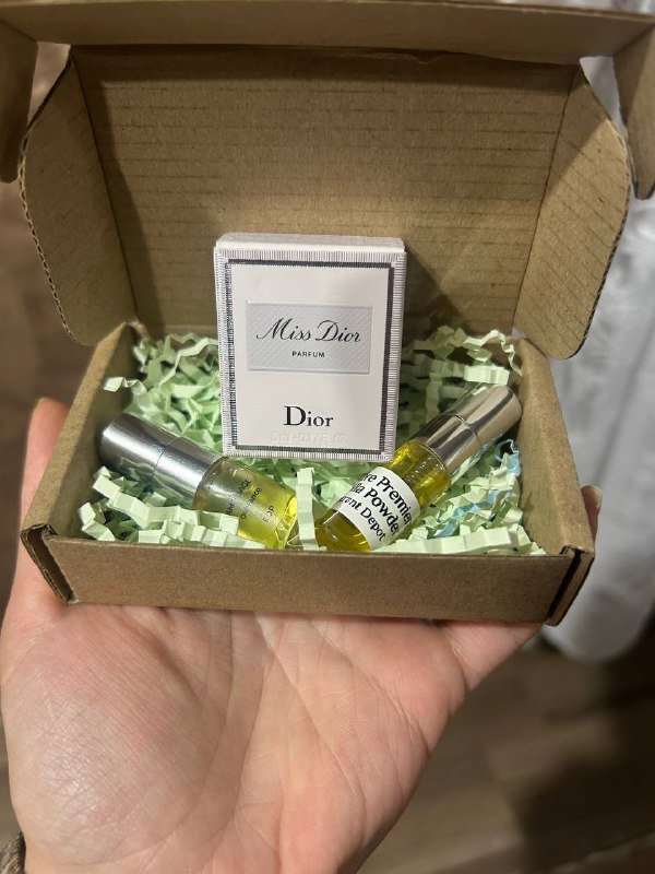 Сет парфюмерии Miss Dior, Amouage, Matiere premiere