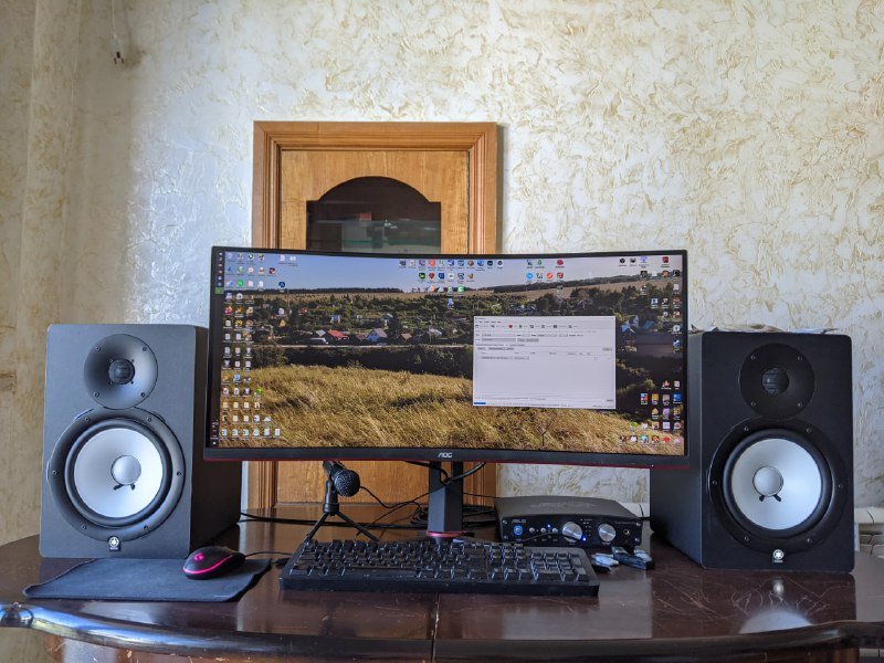 Студийные мониторы Yamaha HS80M 3