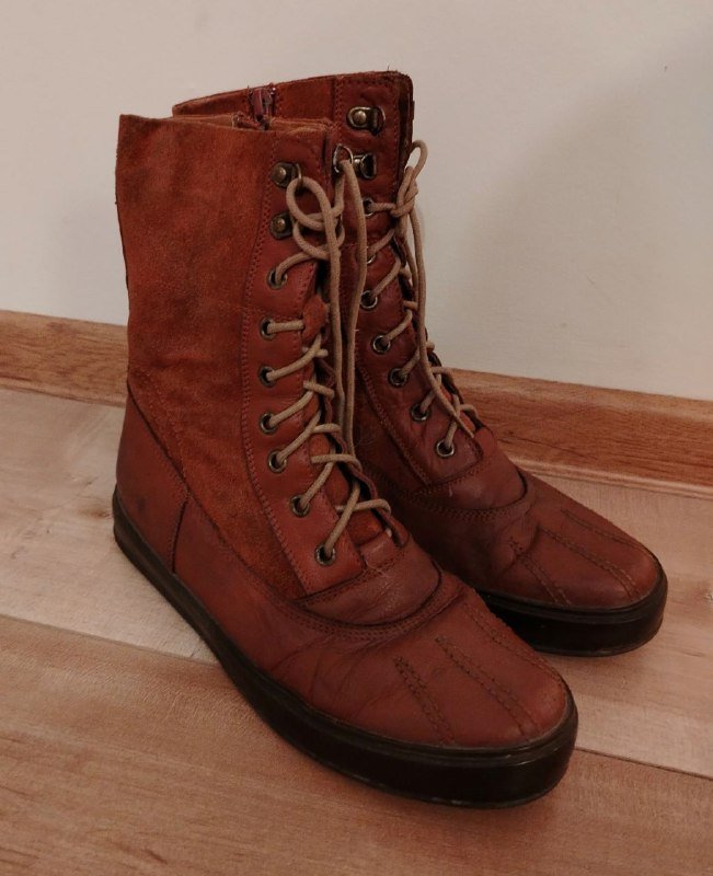 Ботинки женские размер 38 натуральная кожа мех 3