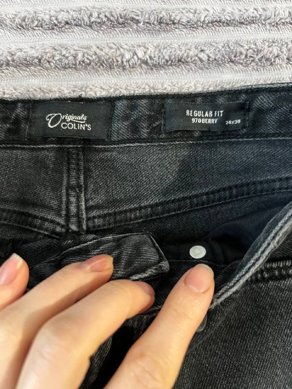 Джинсы Colin's, брюки из экокожи