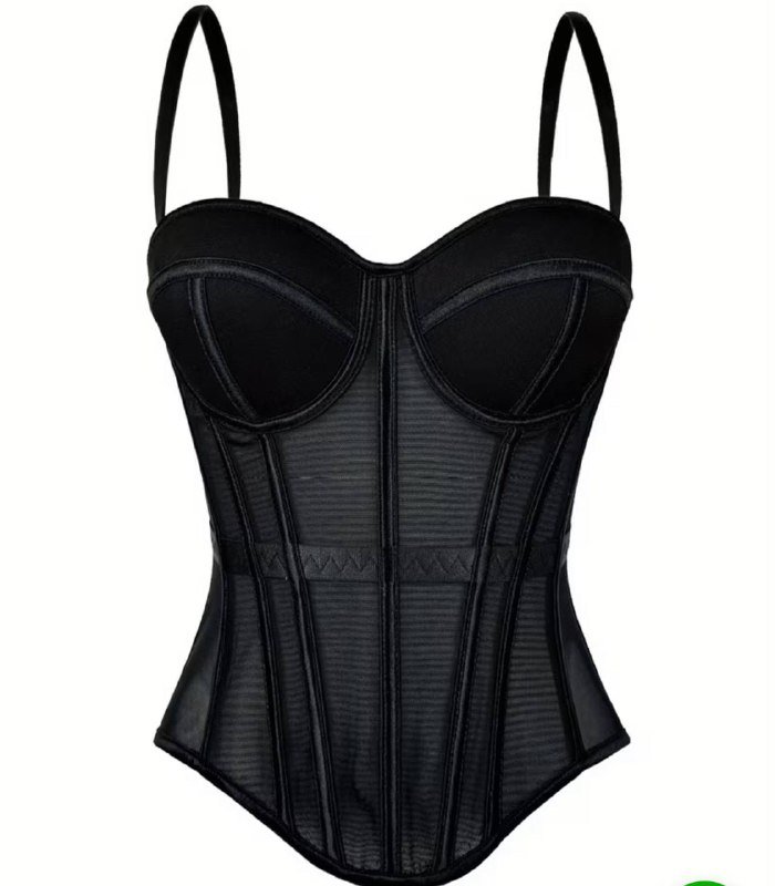 Черный женский корсет стильный новый