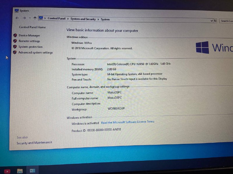 Ноутбук LENOVO 2