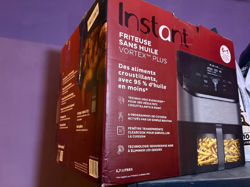 Аэрогриль Instant Pot Vortex Plus 6QT Air Fryer 5