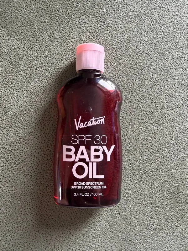 Масло для загара Vacation Baby Oil SPF 30 1