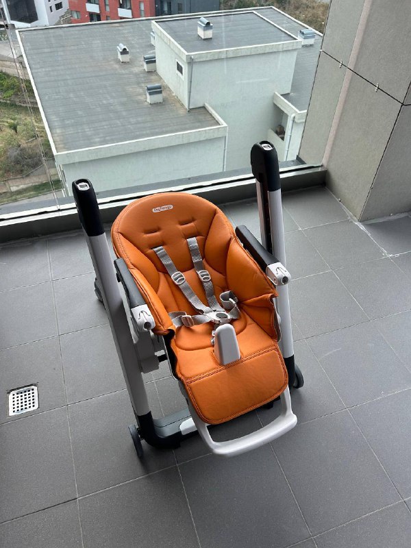 Раскладушка, Пароварка TEFAL, Микроволновка GORENJE, Кроватка-манеж, Стул Peg Perego 9