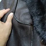 Винтажная дублёнка с мехом норки 3