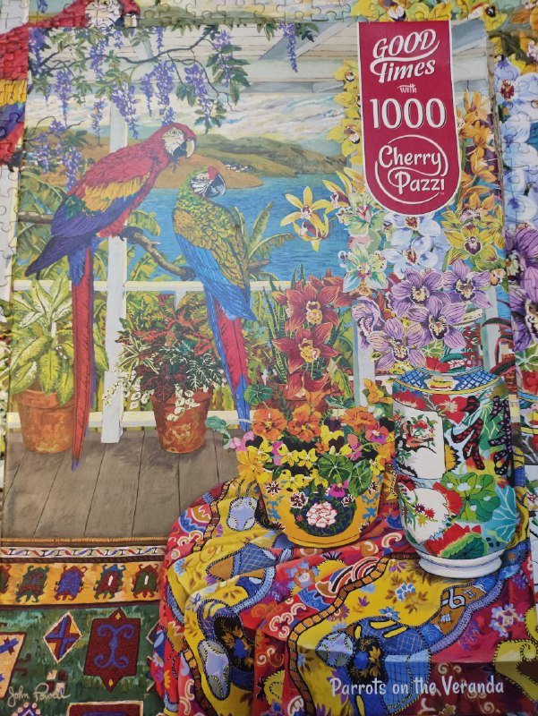 Яркий пазл 1000 деталей