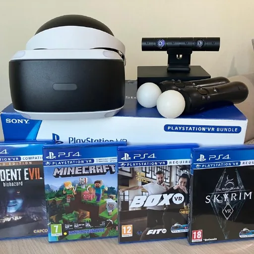 PlayStation VR, BoxVR, Skyrim VR, Minecraft VR, Resident Evil 7 VR
