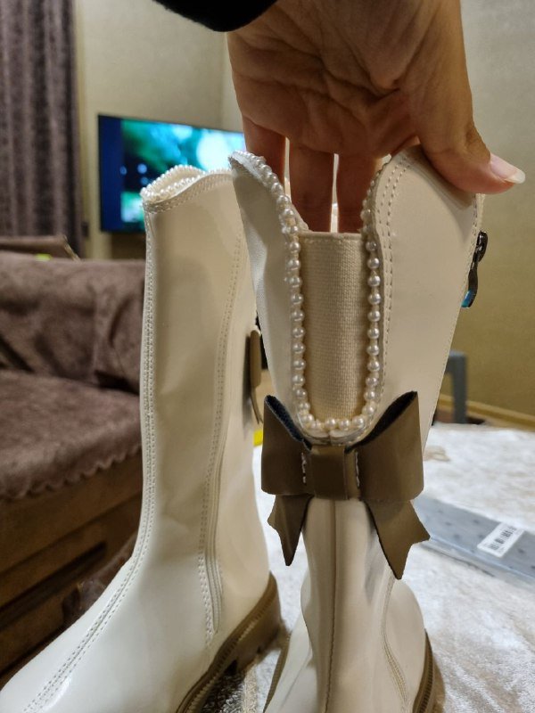 Детские ботиночки на ножку 19-19.5 см