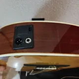 Classical guitar with pickup and truss rod 4