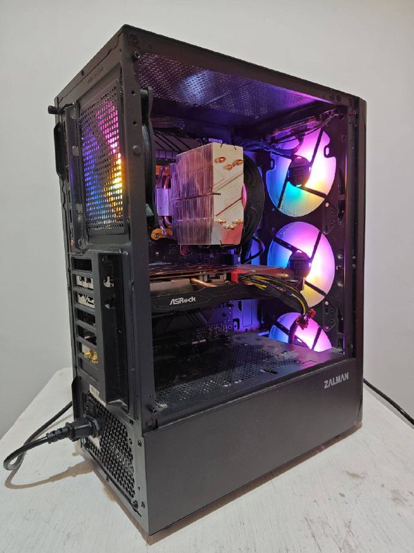 Игровой компьютер Ryzen 5 3500x, RX 6600 8 GB, 16 GB RAM, SSD 256 3