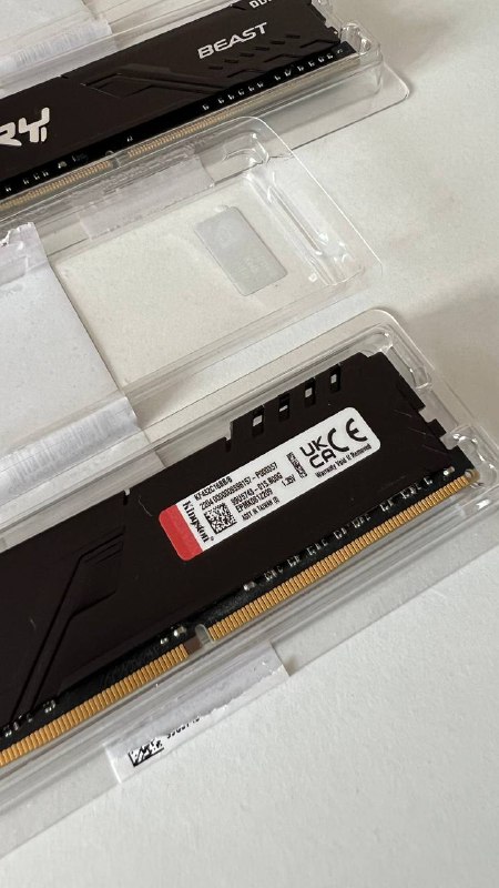 ОЗУ Kingston FURY Beast DDR4 2×8GB 3200MHz 3