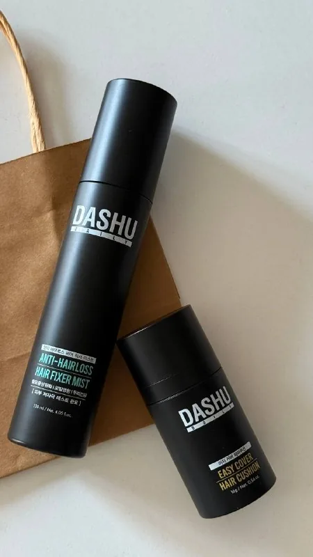 DASHU hair fixer mist, hair cushion 1